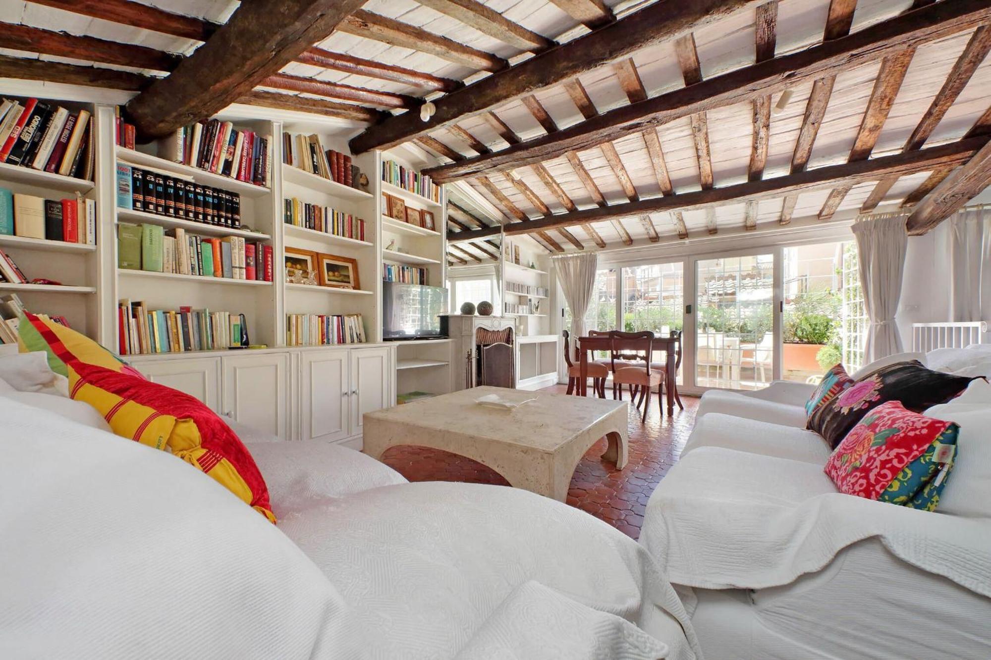 Magical Navona Duplex With Terrace By Halldis Rome