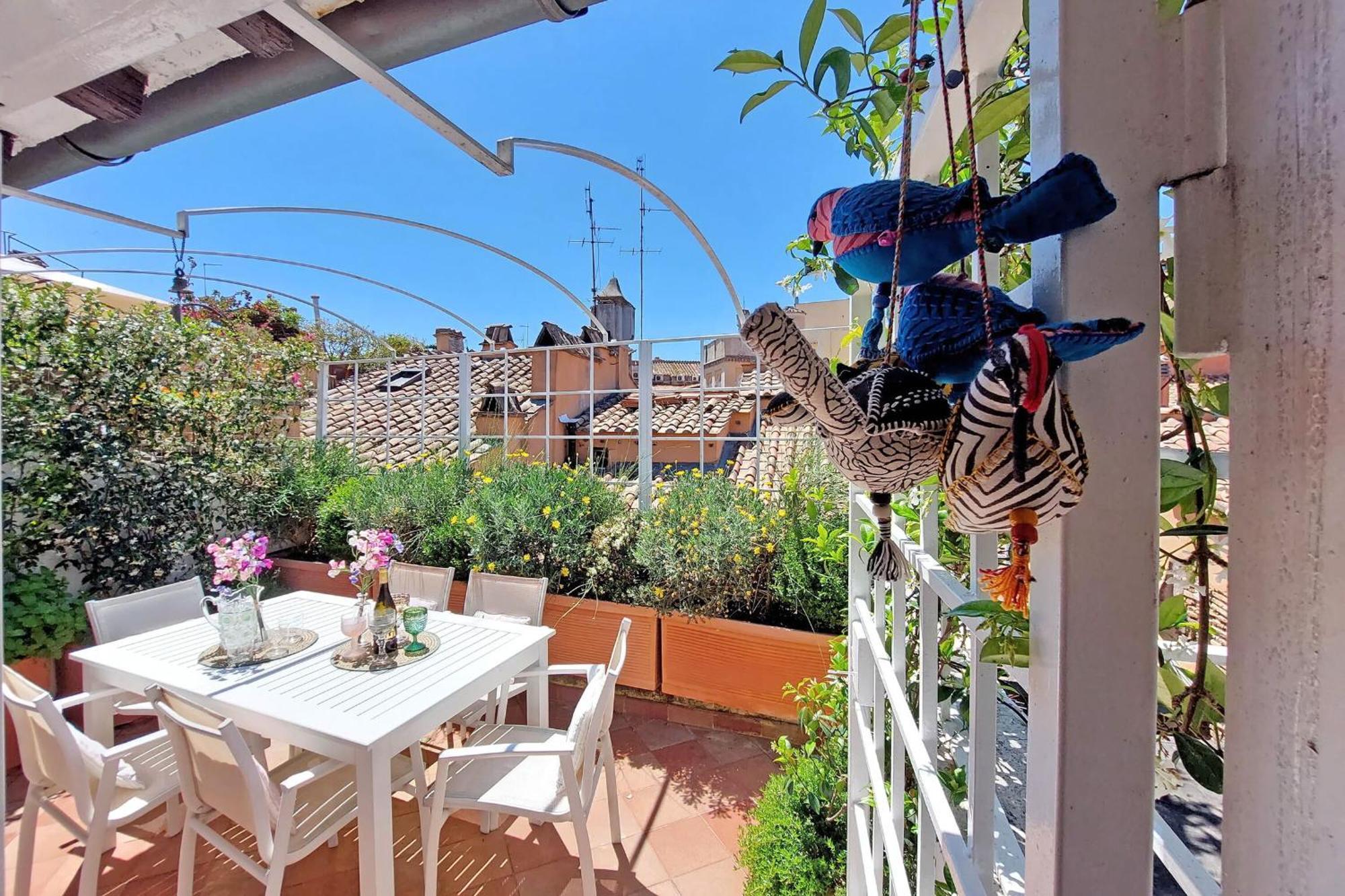 Apartment Magical Navona Duplex With Terrace By Halldis Rome